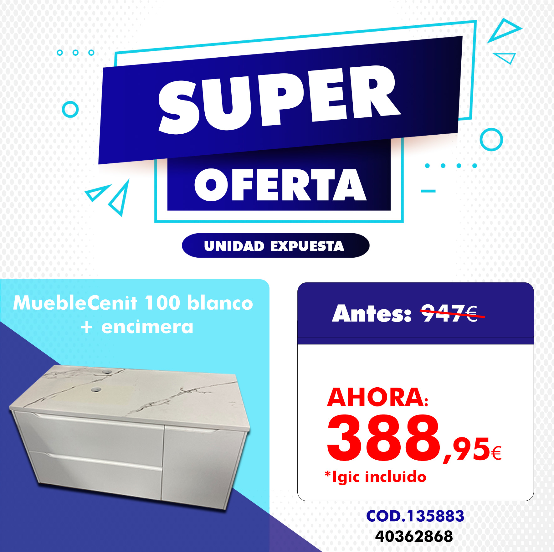 Mueble Cenit 100